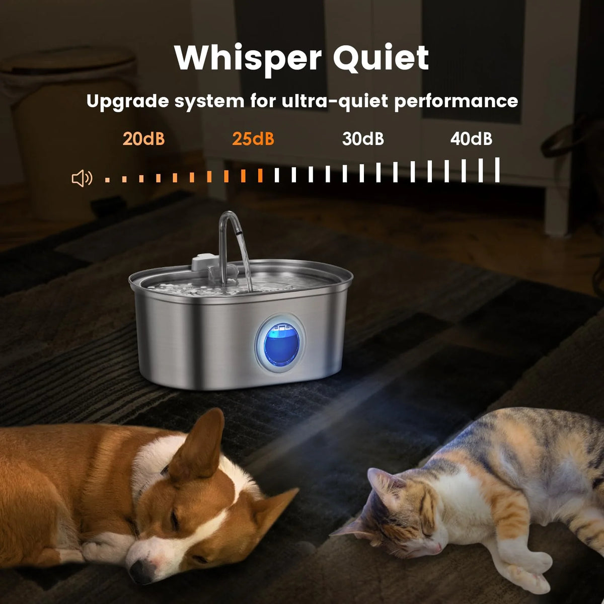 PetNova® - Steel Pet Fountain