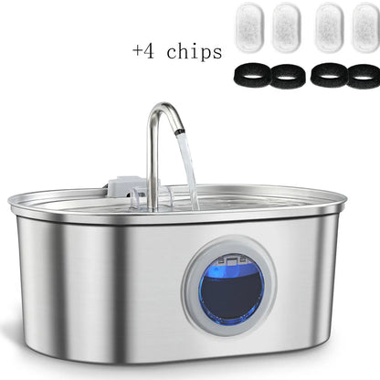 PetNova® - Steel Pet Fountain