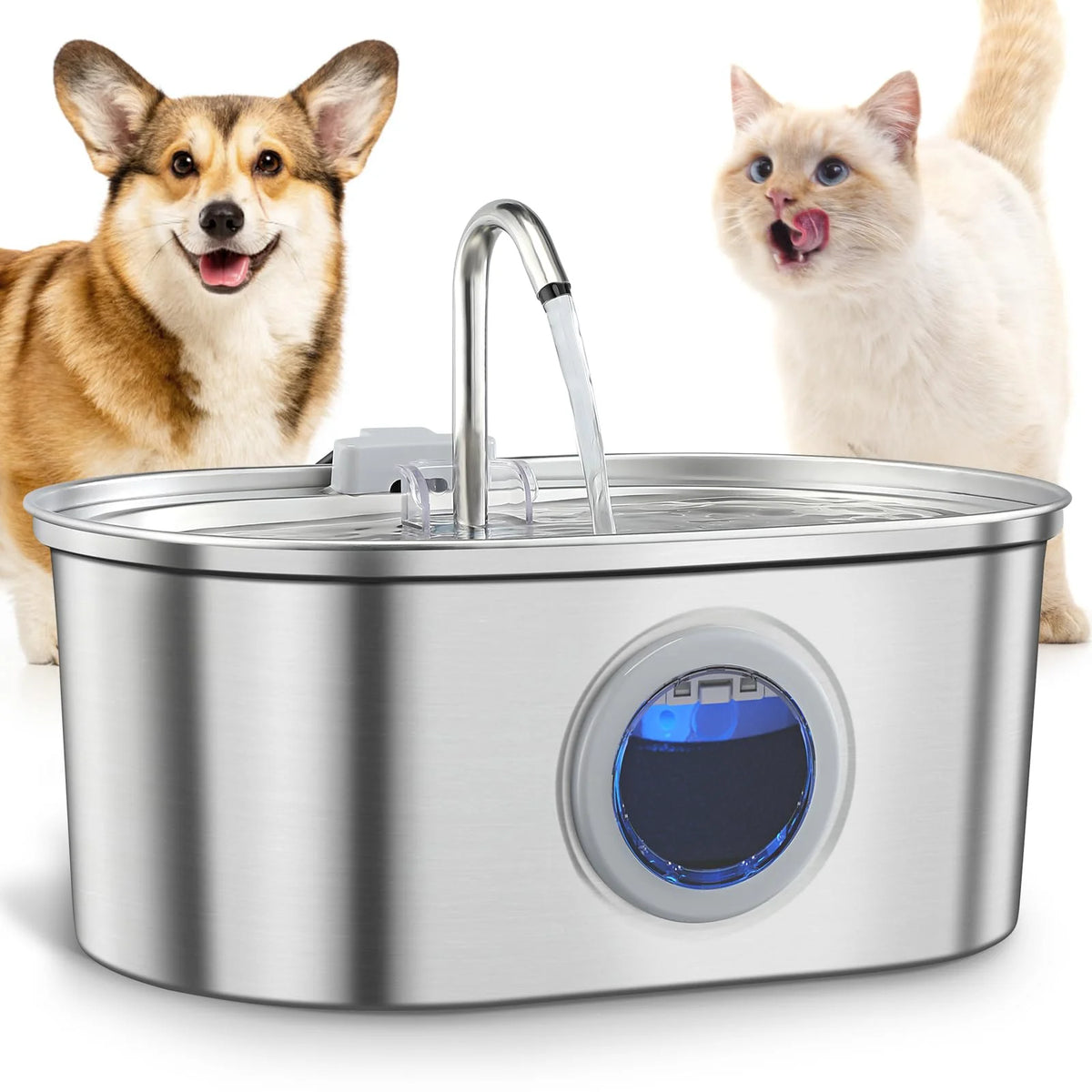 PetNova® - Steel Pet Fountain