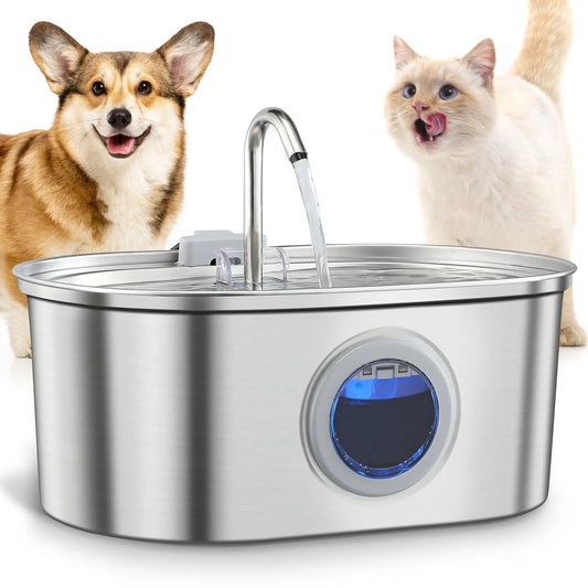 PetNova® - Steel Pet Fountain